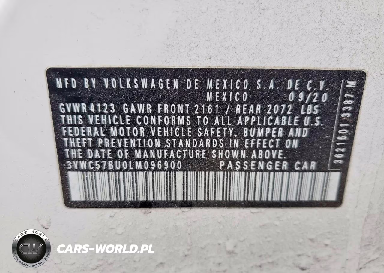 2020 Volkswagen Jetta S VIN:3VWC57BU0LM096900 - 12