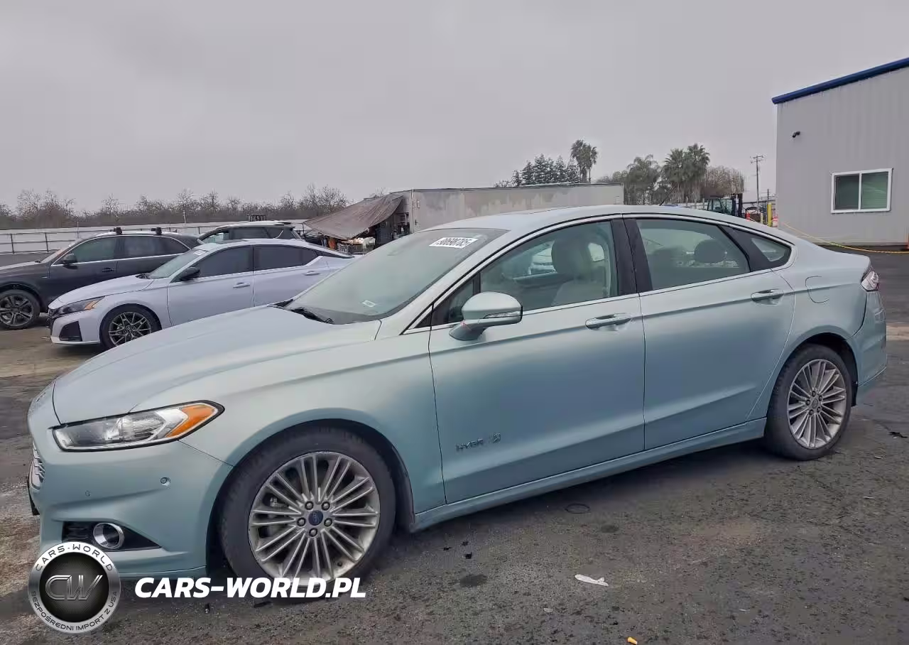 2013 Ford Fusion Se Hybrid