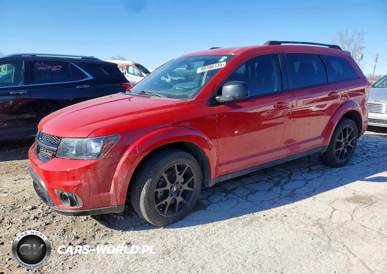 2018 Dodge Journey Sxt VIN:3C4PDCBG9JT158498 - 1