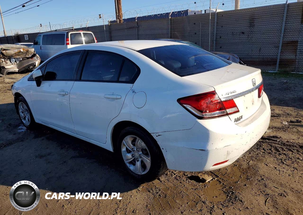 2014 Honda Civic Lx VIN:2HGFB2F52EH522328 - 2