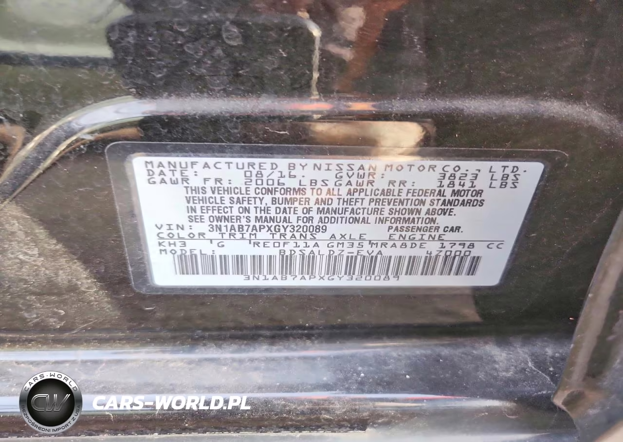 2016 Nissan Sentra VIN:3N1AB7APXGY320089 - 12