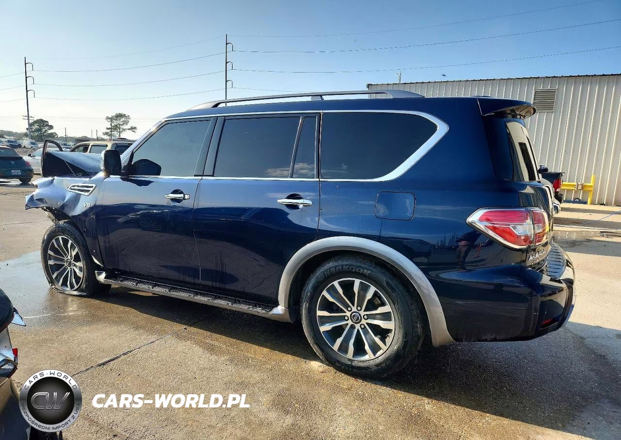 2020 Nissan Armada Sl VIN:JN8AY2ND8LX017536 - 2