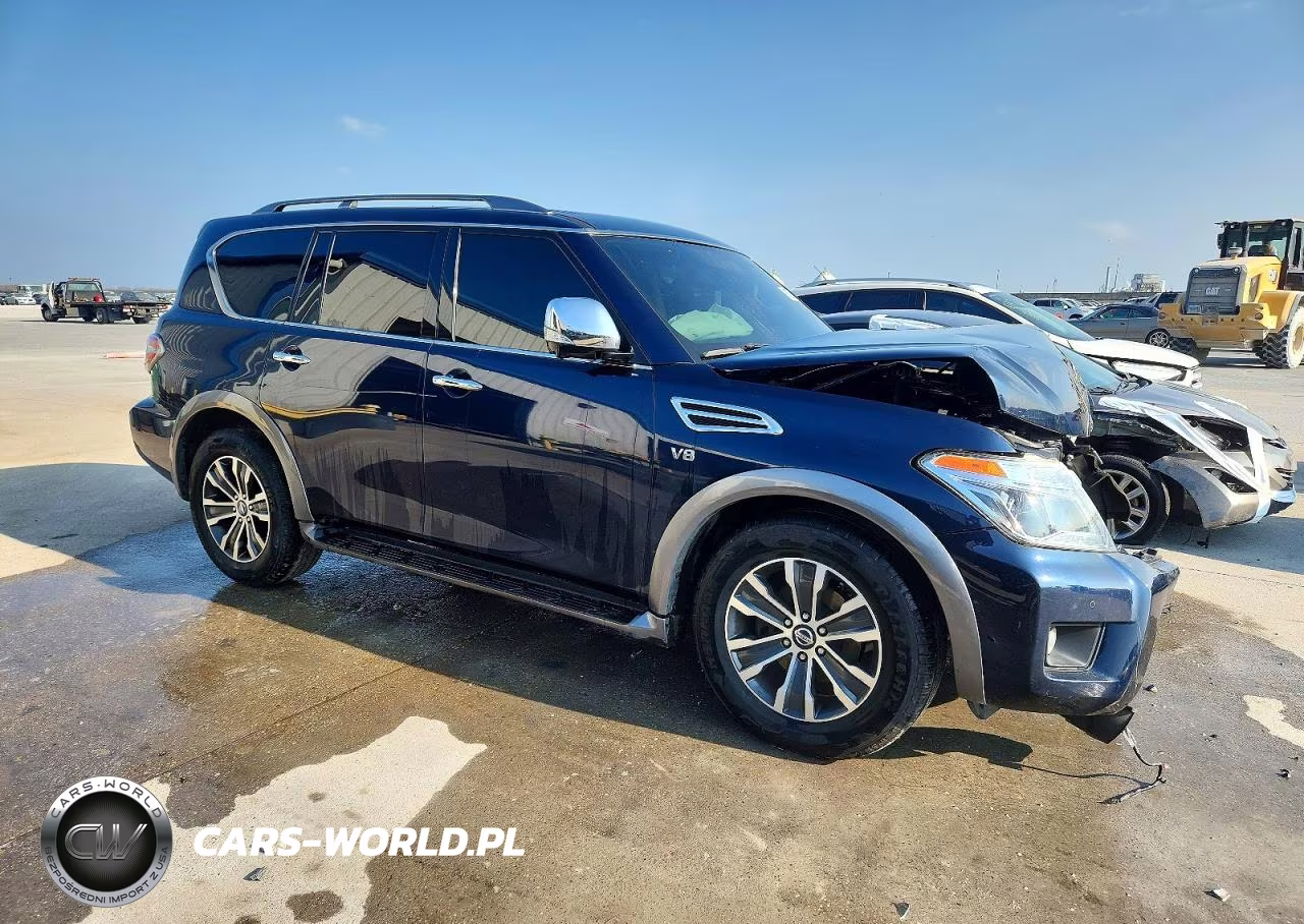 2020 Nissan Armada Sl VIN:JN8AY2ND8LX017536 - 4