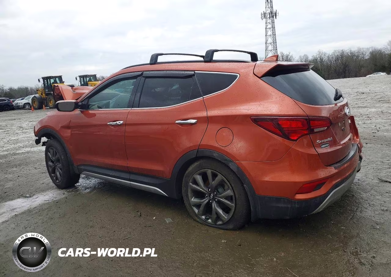 2017 Hyundai Santa Fe Sport VIN:5XYZW4LA3HG477335 - 2