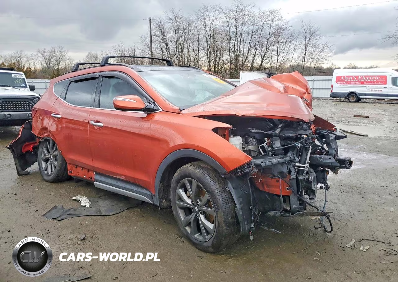 2017 Hyundai Santa Fe Sport VIN:5XYZW4LA3HG477335 - 4