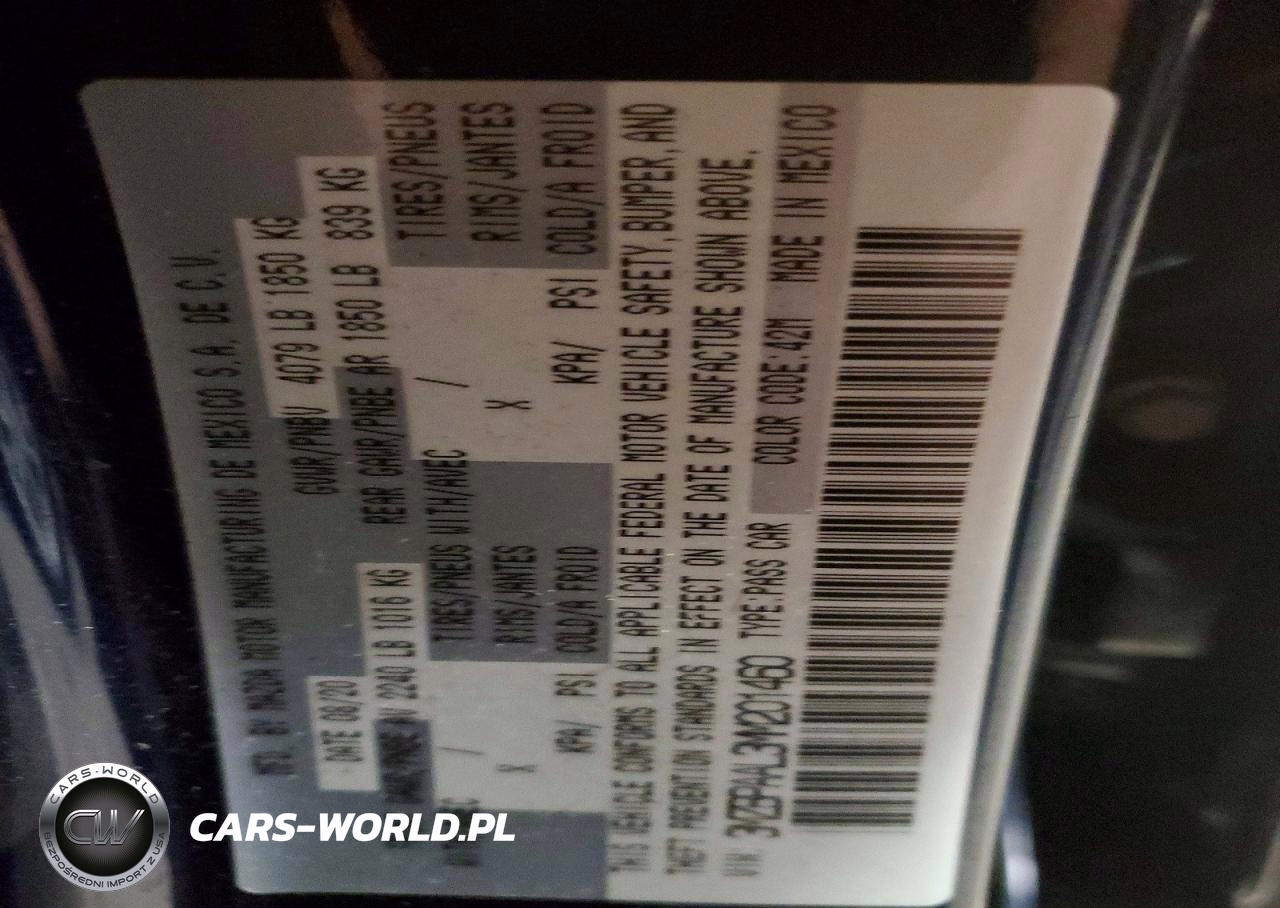 2021 Mazda 3 VIN:3MZBPAAL3MM201460 - 12