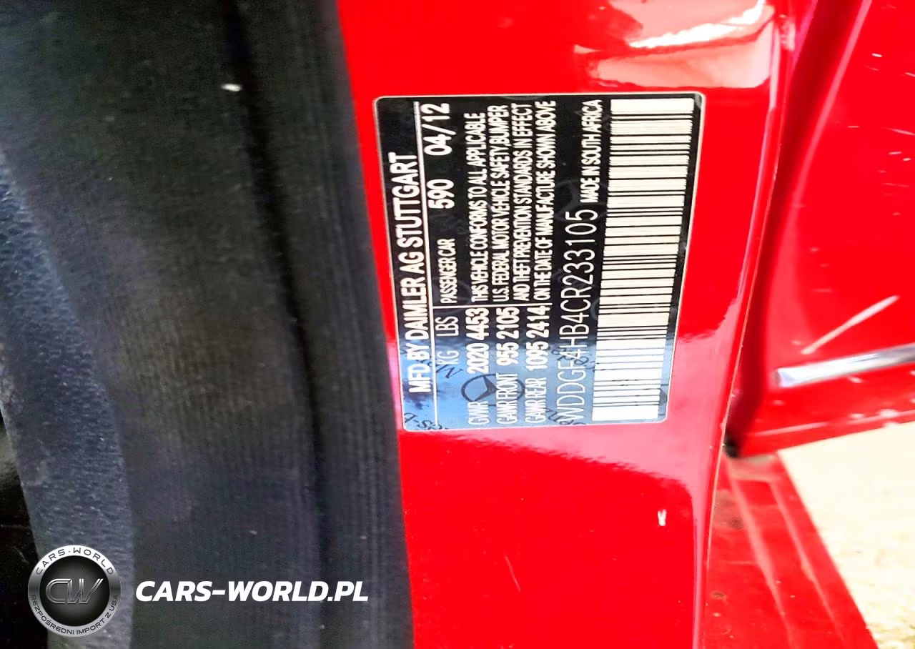 2012 Mercedes-Benz C 250 VIN:WDDGF4HB4CR233105 - 12