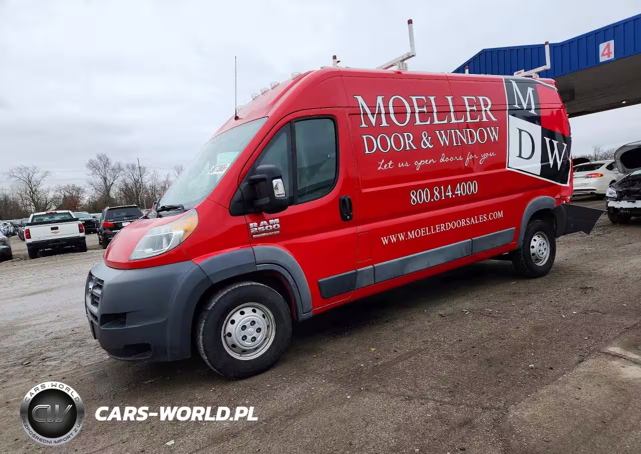 2018 Ram Promaster 2500 Delivery Van