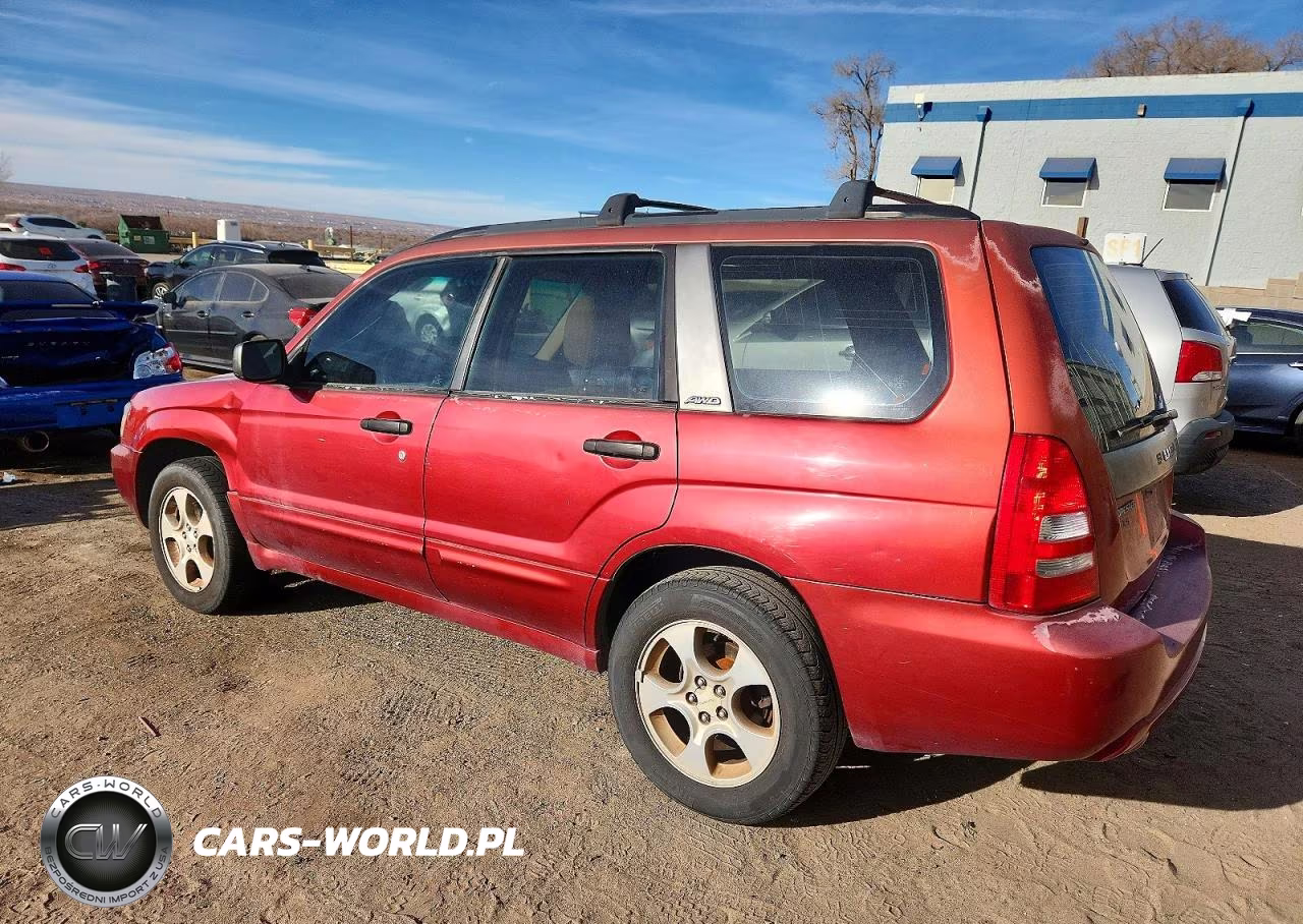 2003 Subaru Forester 2.5Xs VIN:JF1SG65613H708368 - 2