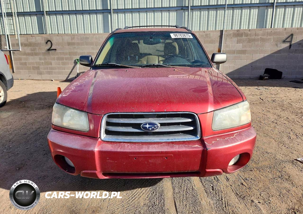 2003 Subaru Forester 2.5Xs VIN:JF1SG65613H708368 - 5