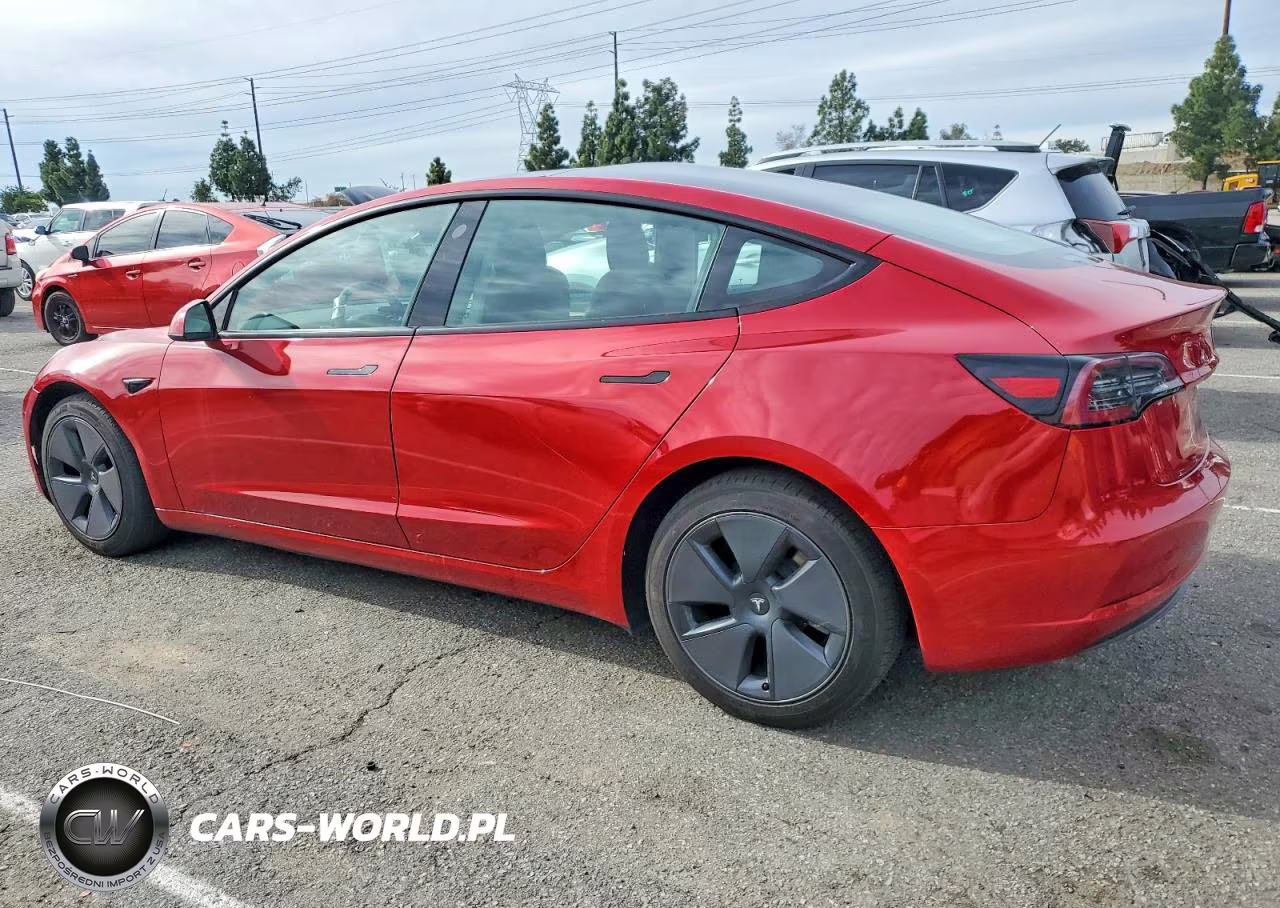 2022 Tesla Model 3 VIN:5YJ3E1EB9NF165598 - 2
