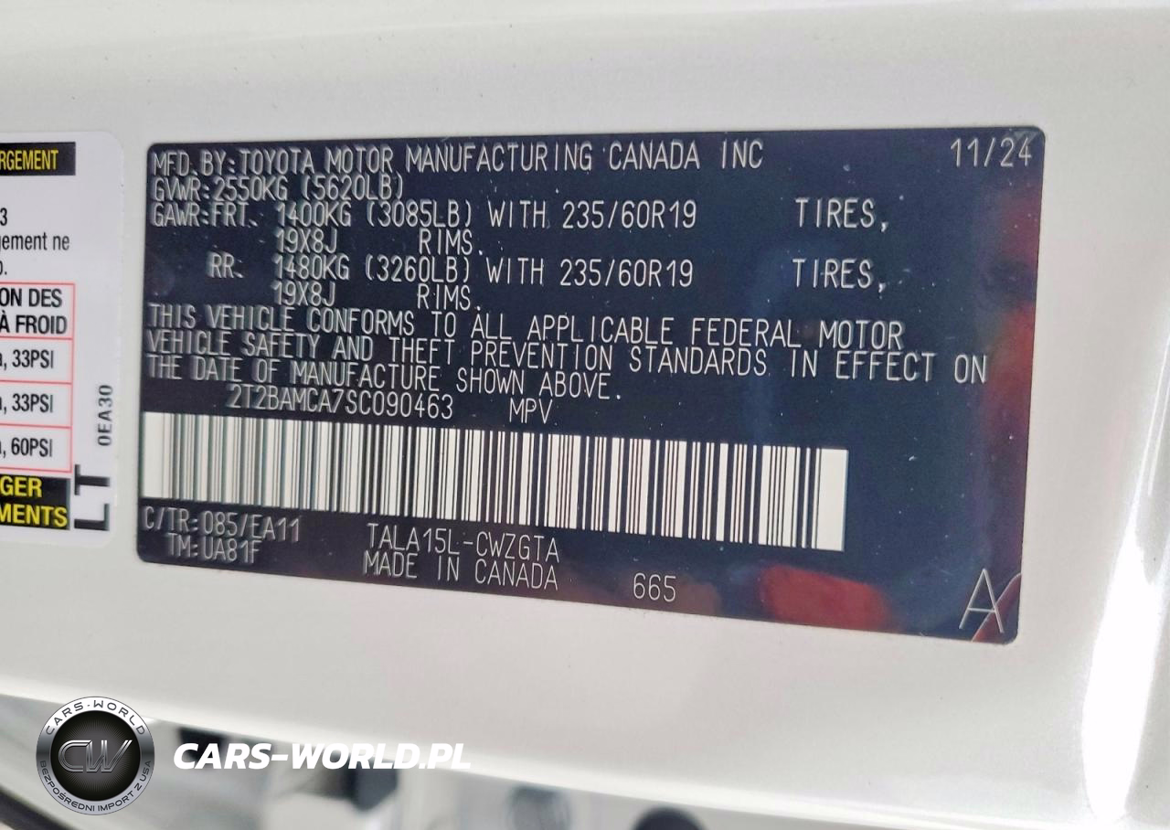 2025 Lexus Rx 350 Base VIN:2T2BAMCA7SC090463 - 14