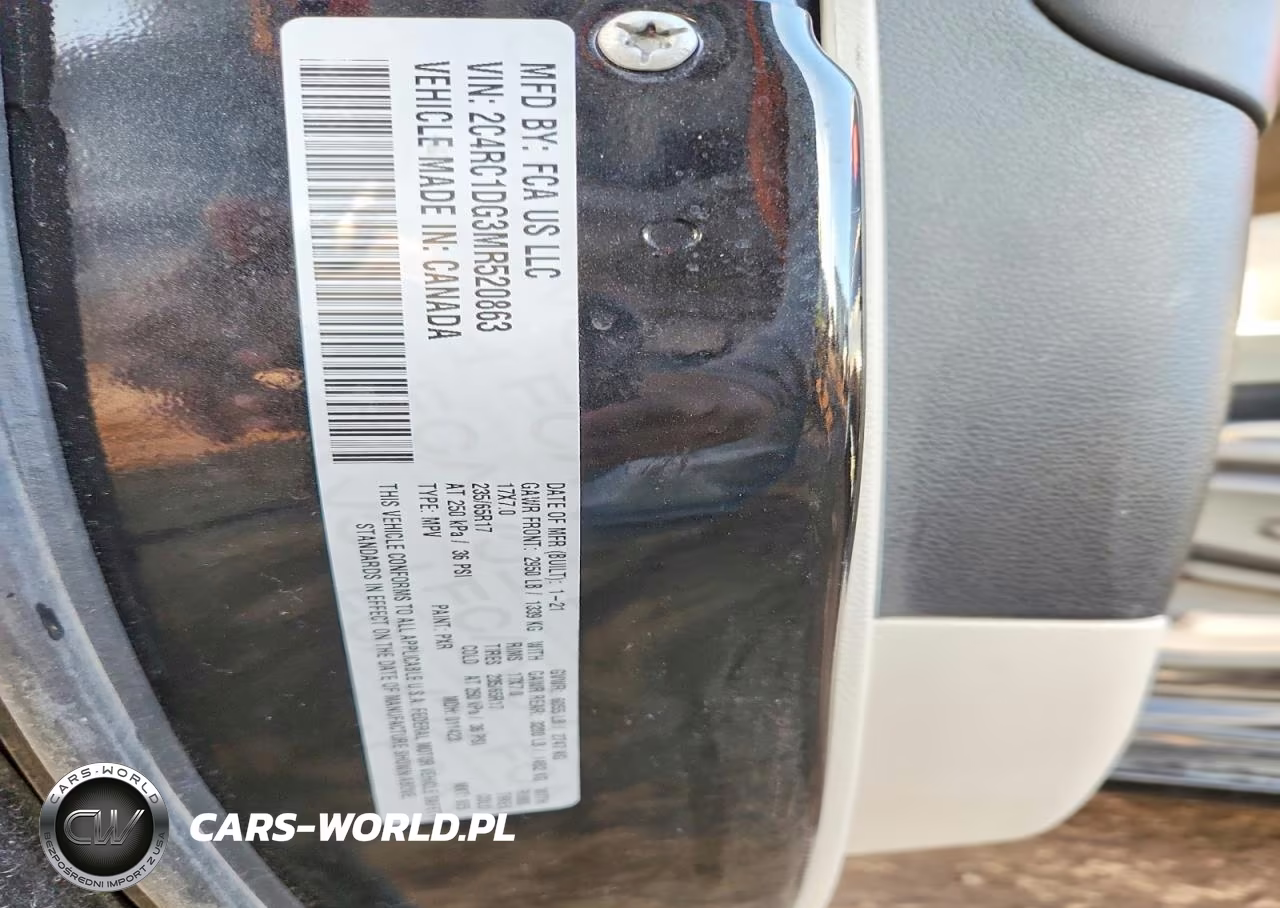 2021 Chrysler Voyager Lxi VIN:2C4RC1DG3MR520863 - 13