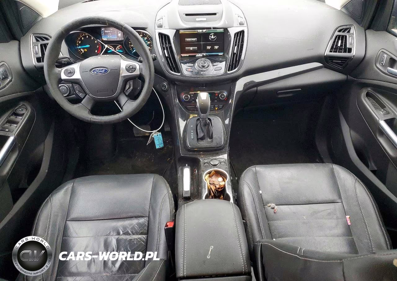 2014 Ford Escape Titanium VIN:1FMCU0JX7EUE51001 - 8