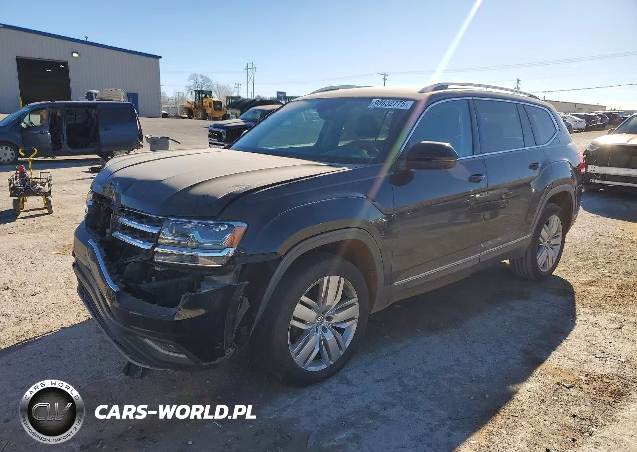 2019 Volkswagen Atlas Sel Premium VIN:1V2NR2CA8KC525349 - 1