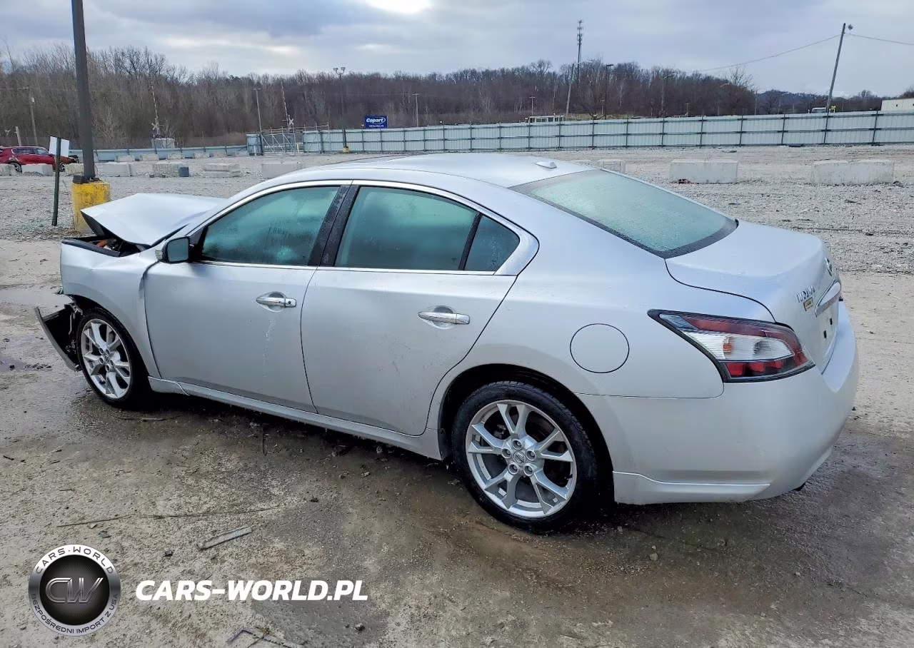 2014 Niss Maxima S VIN:1N4AA5AP4EC455617 - 2