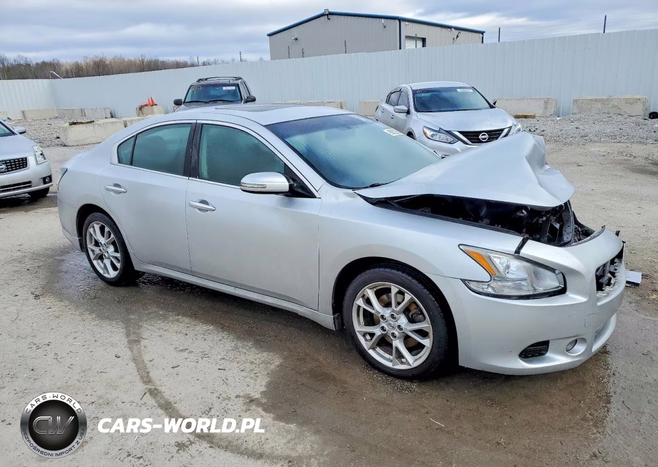 2014 Niss Maxima S VIN:1N4AA5AP4EC455617 - 4