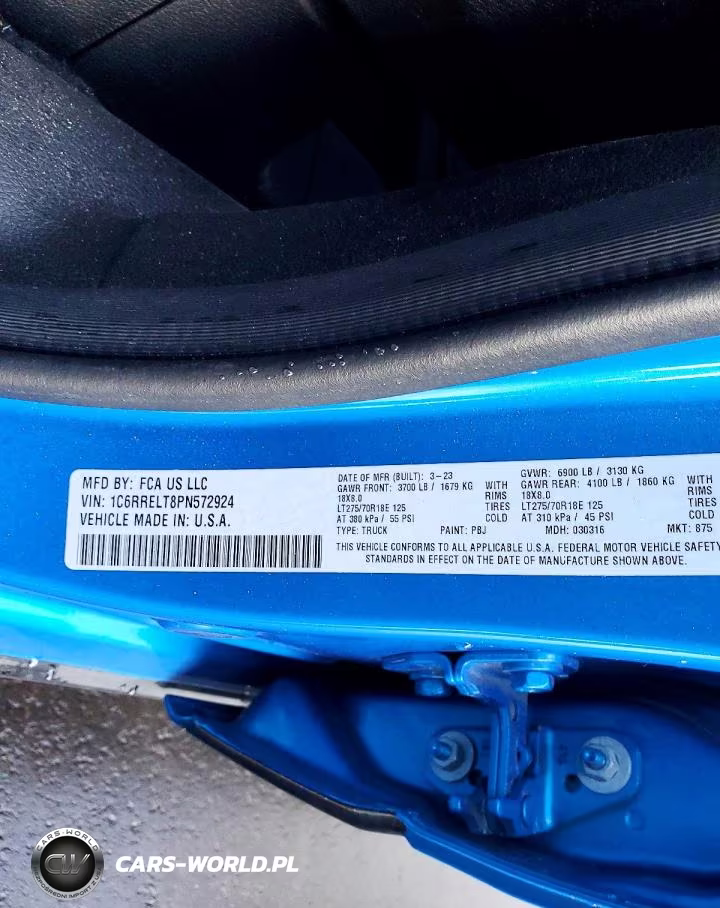 2023 Ram 1500 Rebel VIN:1C6RRELT8PN572924 - 12