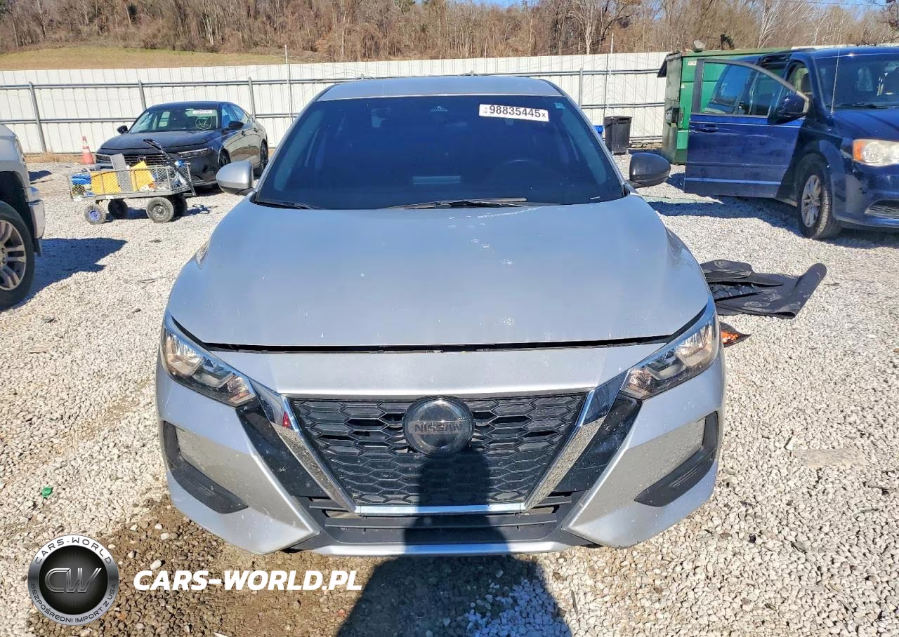 2021 Nissan Sentra S VIN:3N1AB8BV3MY240020 - 5