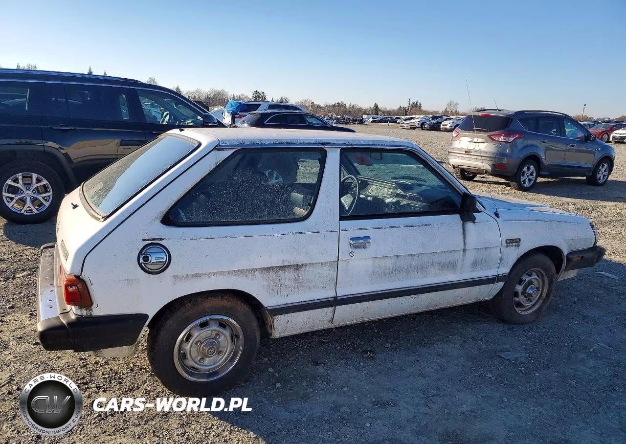 1987 Subaru Gl VIN:JF1AF23B0HB100004 - 3