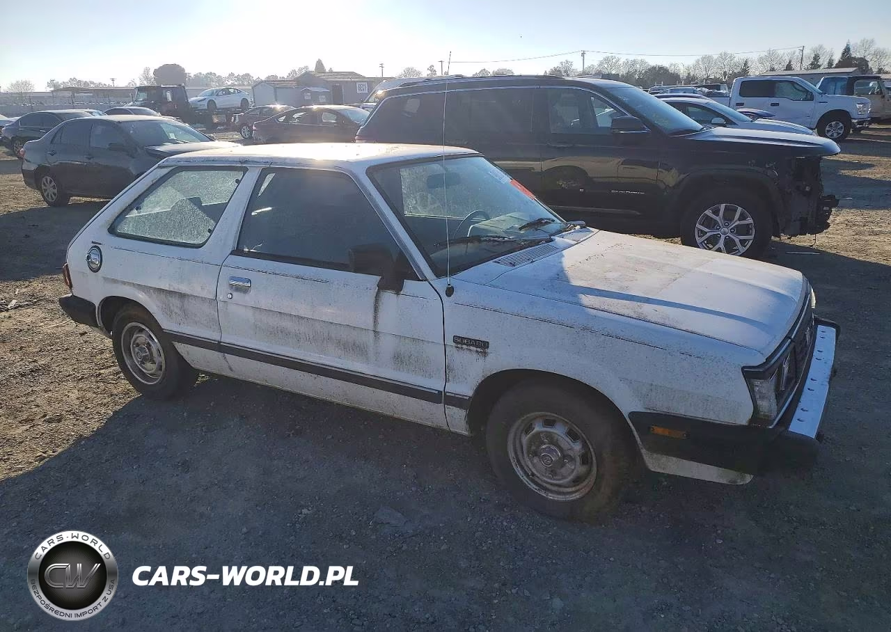 1987 Subaru Gl VIN:JF1AF23B0HB100004 - 4
