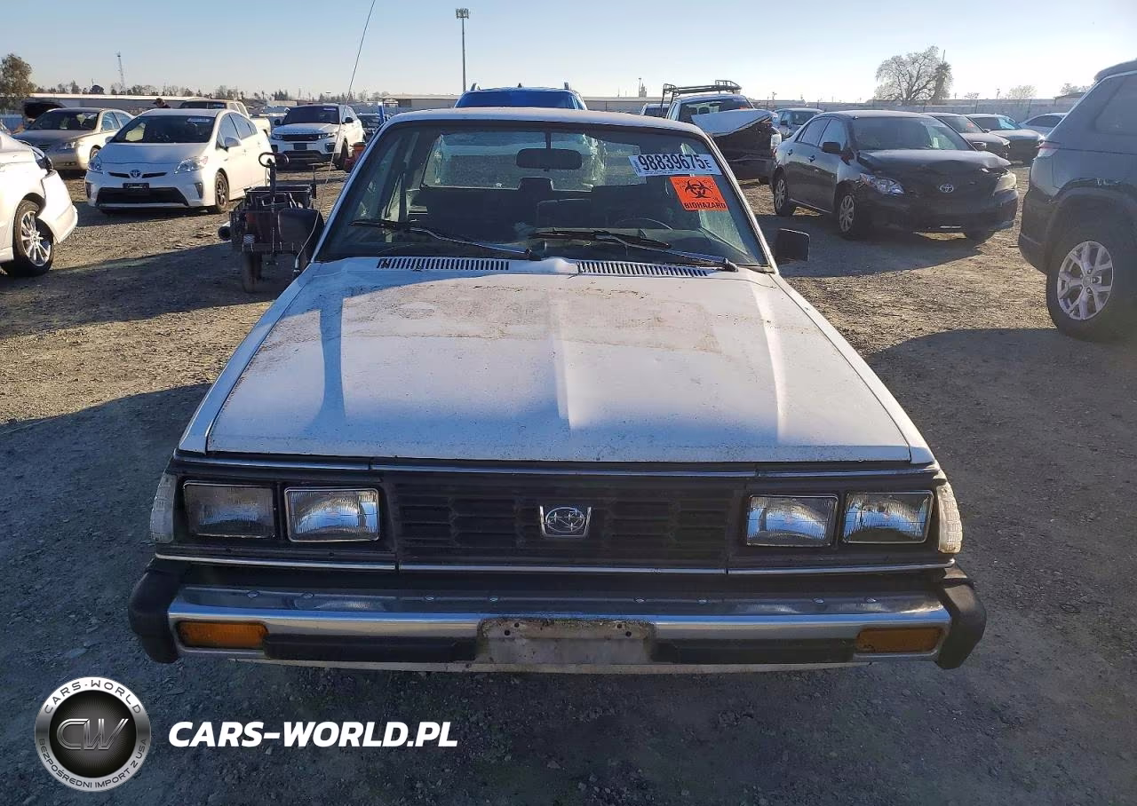 1987 Subaru Gl VIN:JF1AF23B0HB100004 - 5