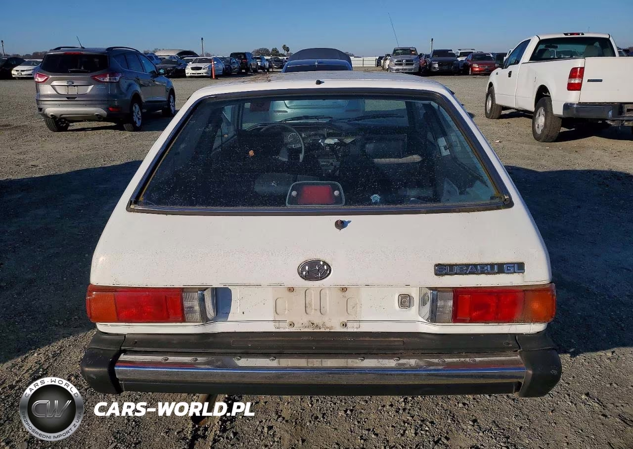 1987 Subaru Gl VIN:JF1AF23B0HB100004 - 6