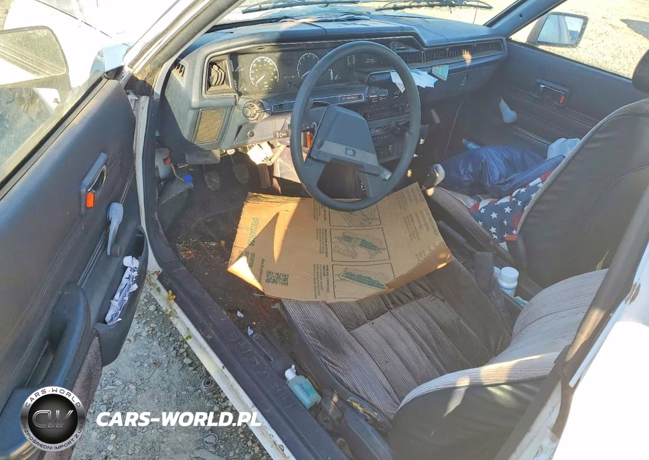 1987 Subaru Gl VIN:JF1AF23B0HB100004 - 8
