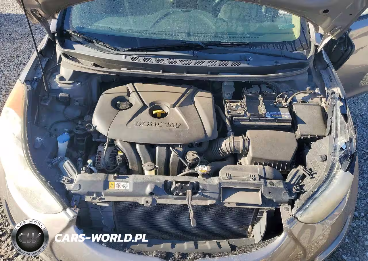 2013 Hyundai Elantra Gls VIN:5NPDH4AE9DH240054 - 11
