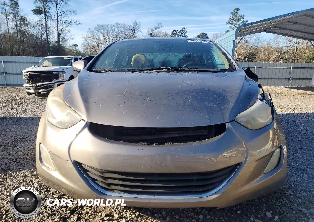 2013 Hyundai Elantra Gls VIN:5NPDH4AE9DH240054 - 5