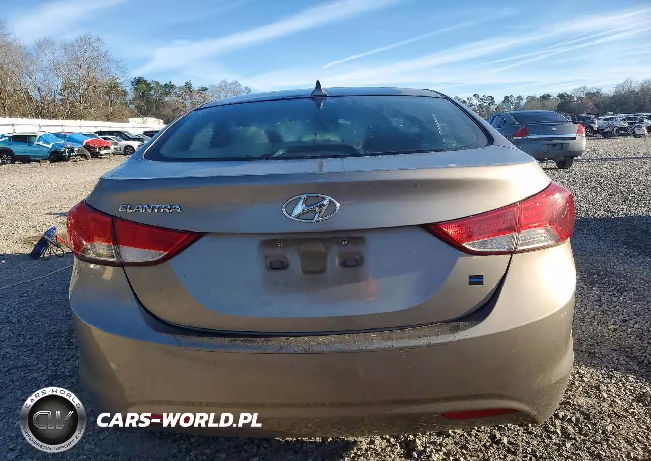 2013 Hyundai Elantra Gls VIN:5NPDH4AE9DH240054 - 6