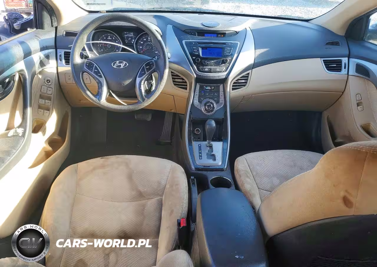 2013 Hyundai Elantra Gls VIN:5NPDH4AE9DH240054 - 8