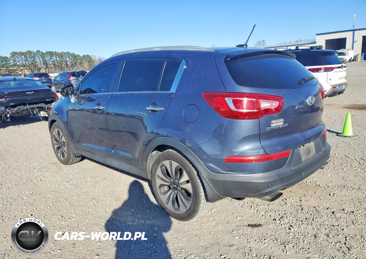 2012 Kia Sportage Sx VIN:KNDPC3A69C7223711 - 2