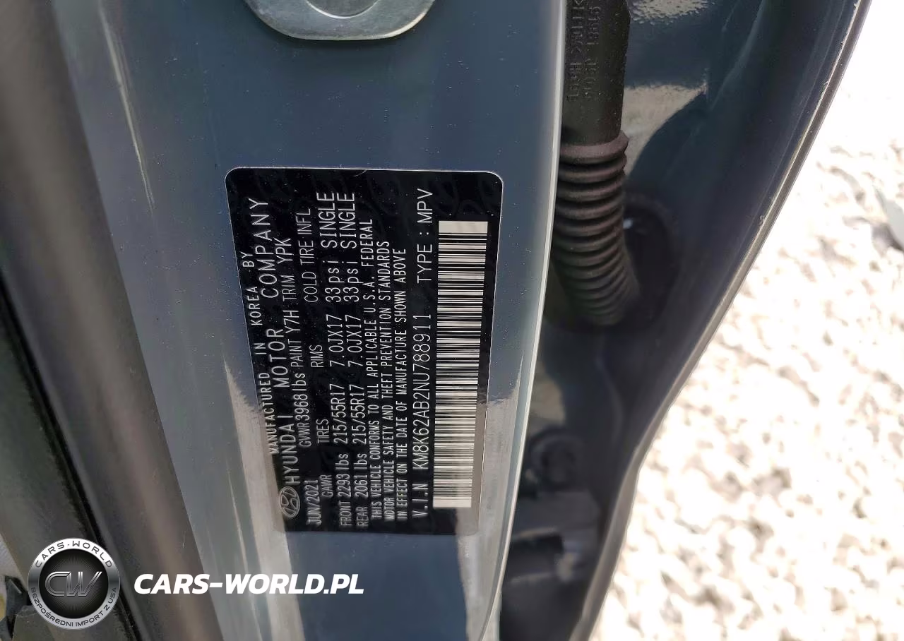 2022 Hyundai Kona Sel VIN:KM8K62AB2NU788911 - 14