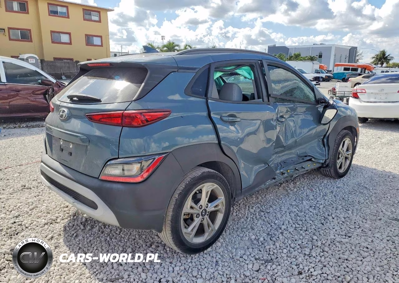 2022 Hyundai Kona Sel VIN:KM8K62AB2NU788911 - 3