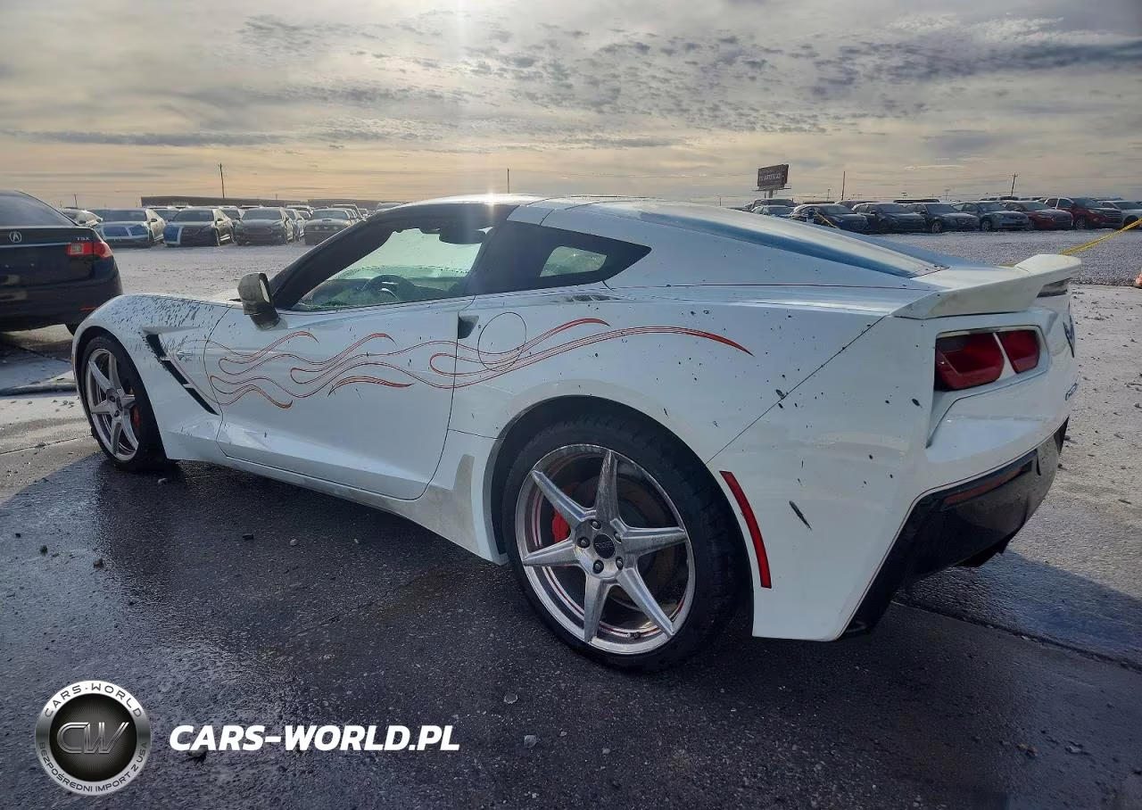 2016 Chevrolet Corvette Stingray Z51 3Lt VIN:1G1YM2D75G5120487 - 2