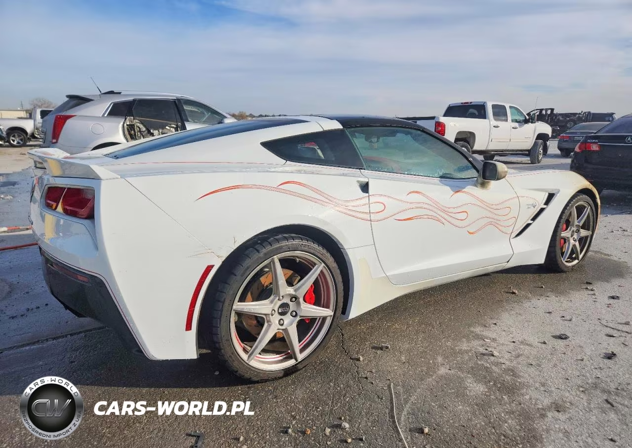 2016 Chevrolet Corvette Stingray Z51 3Lt VIN:1G1YM2D75G5120487 - 3