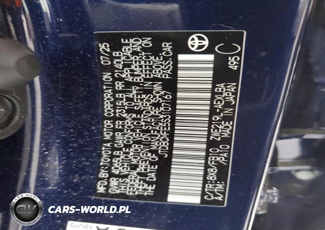 2025 Toyota Corolla Le VIN:JTDBCMFE5S3107167 - 12