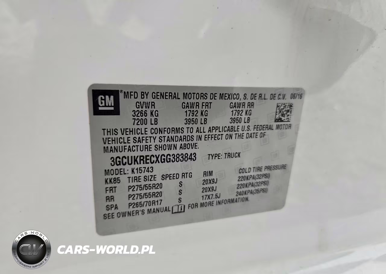 2016 Chevrolet Silverado K1500 Lt VIN:3GCUKRECXGG383843 - 13