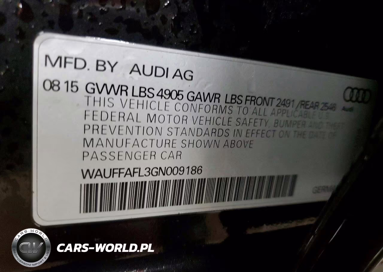2016 Audi A4 Premium Plus S-Line VIN:WAUFFAFL3GN009186 - 13