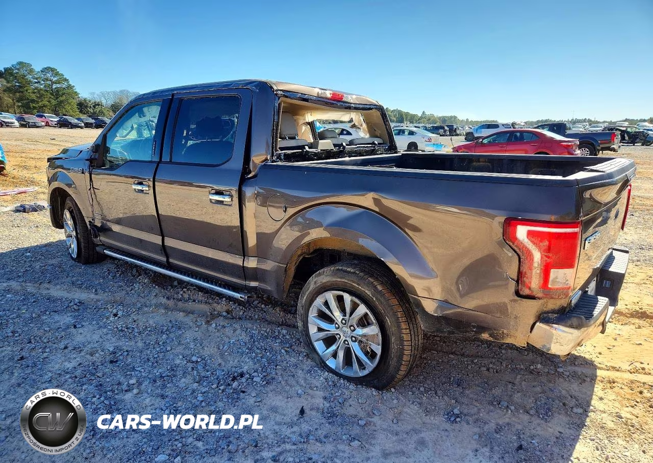 2015 Ford F150 Supercrew VIN:1FTEW1CG2FKD56188 - 2