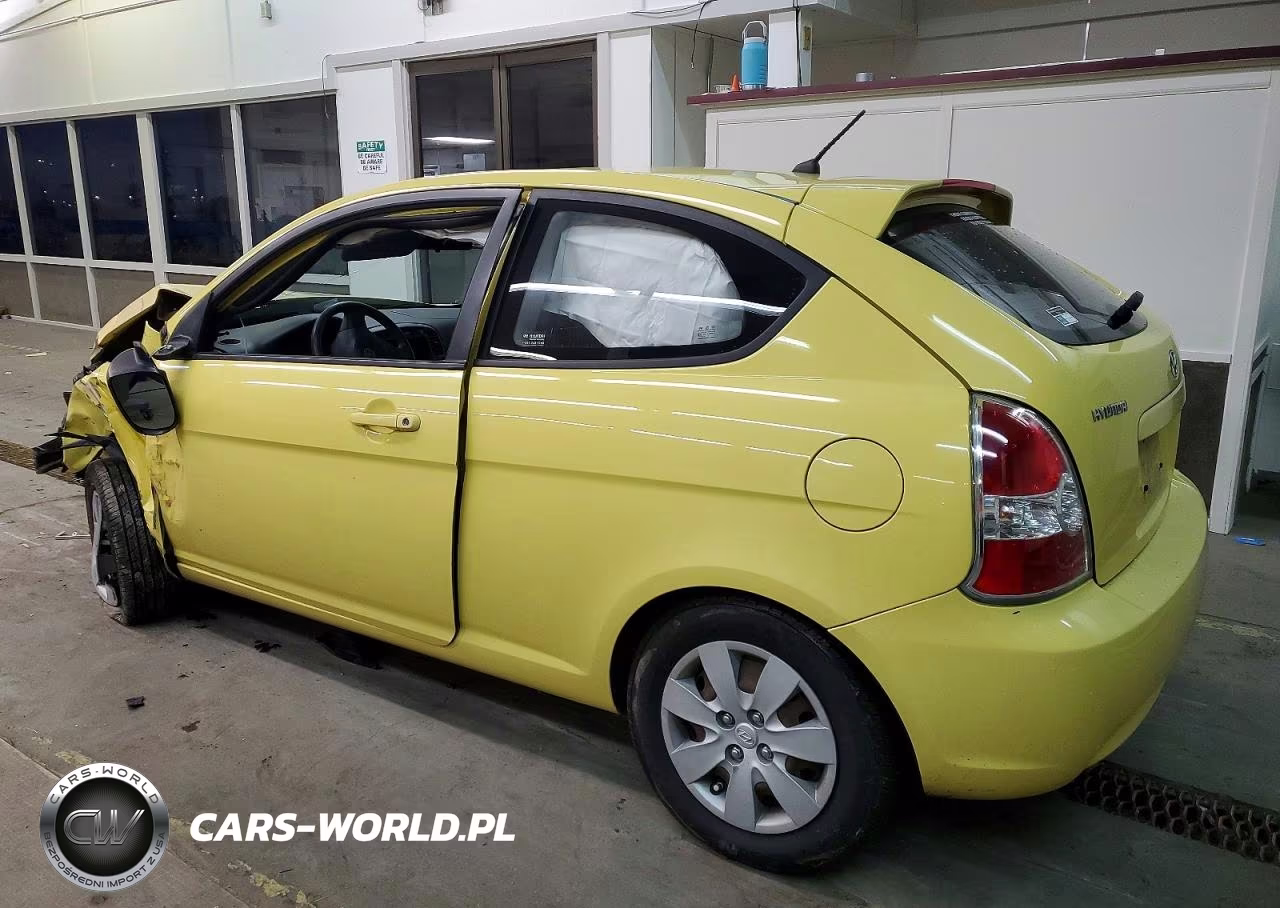 2010 Hyundai Accent Blue VIN:KMHCM3AC6AU181901 - 2