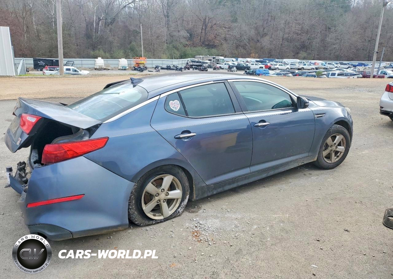 2015 Kia Optima Lx VIN:5XXGM4A73FG411115 - 3