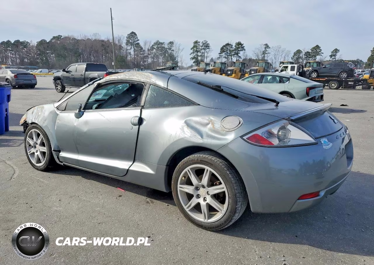 2007 Mitsubishi Eclipse Gt VIN:4A3AK34T67E004603 - 2