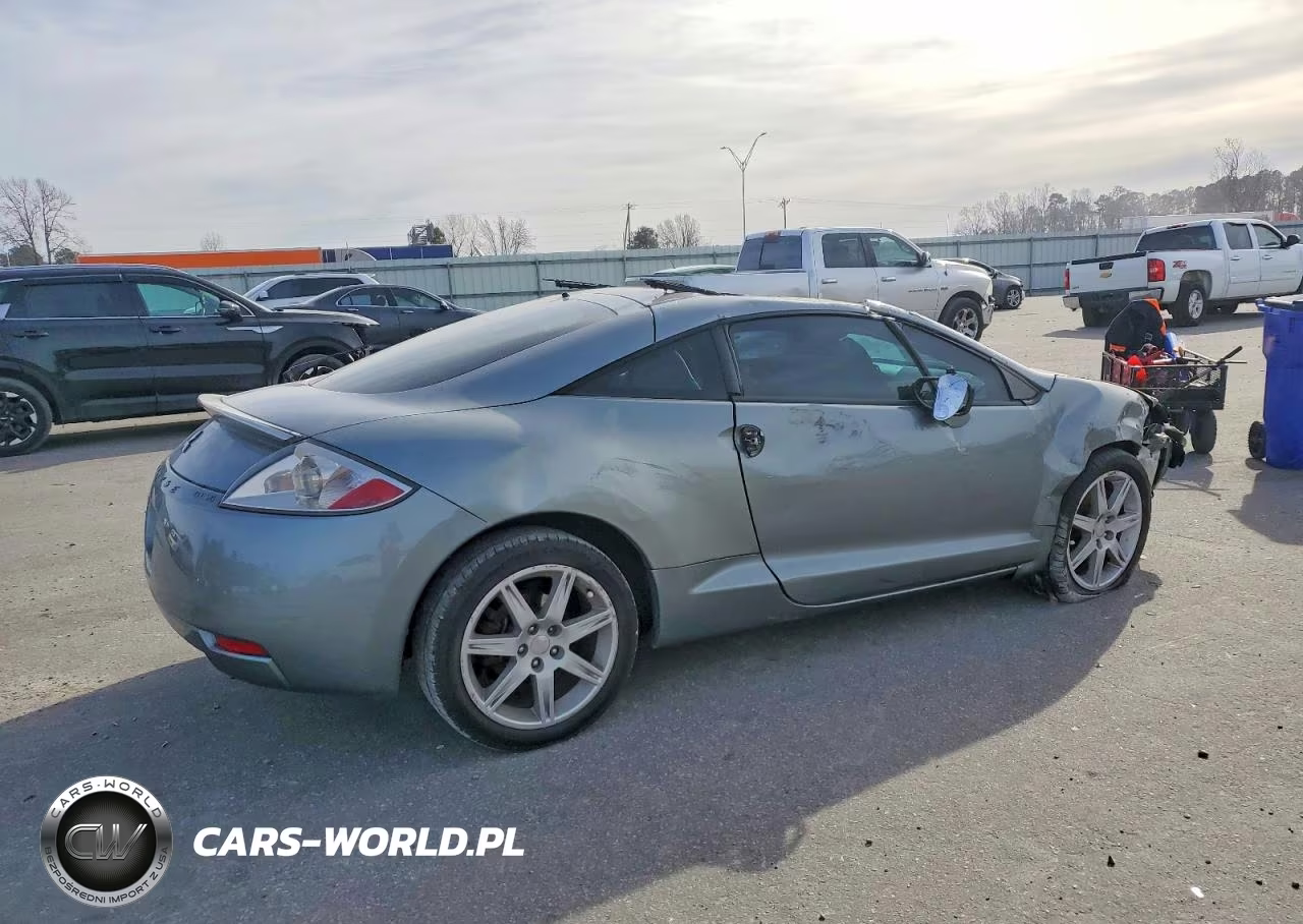 2007 Mitsubishi Eclipse Gt VIN:4A3AK34T67E004603 - 3