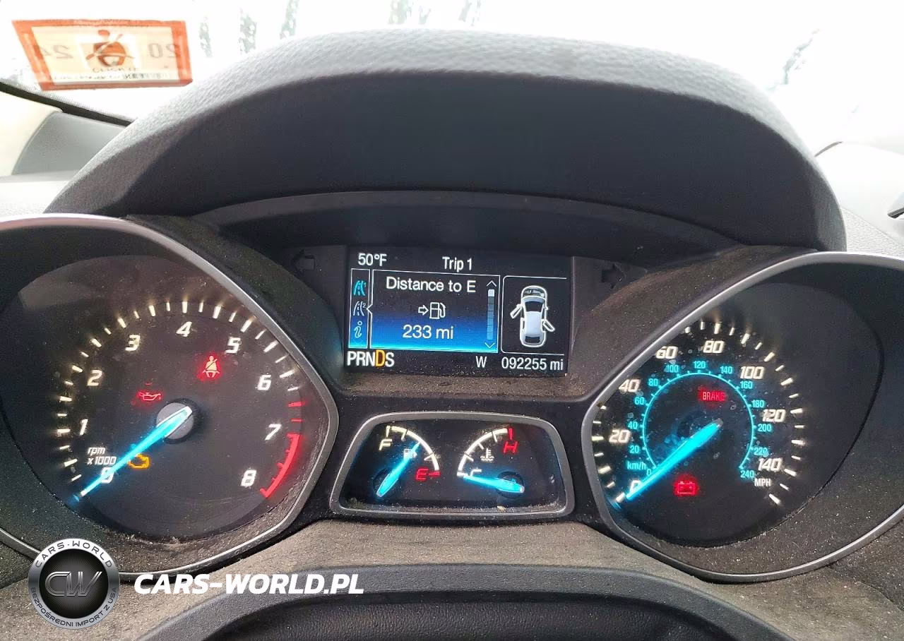 2014 Ford Escape Se VIN:1FMCU9GXXEUD07034 - 9