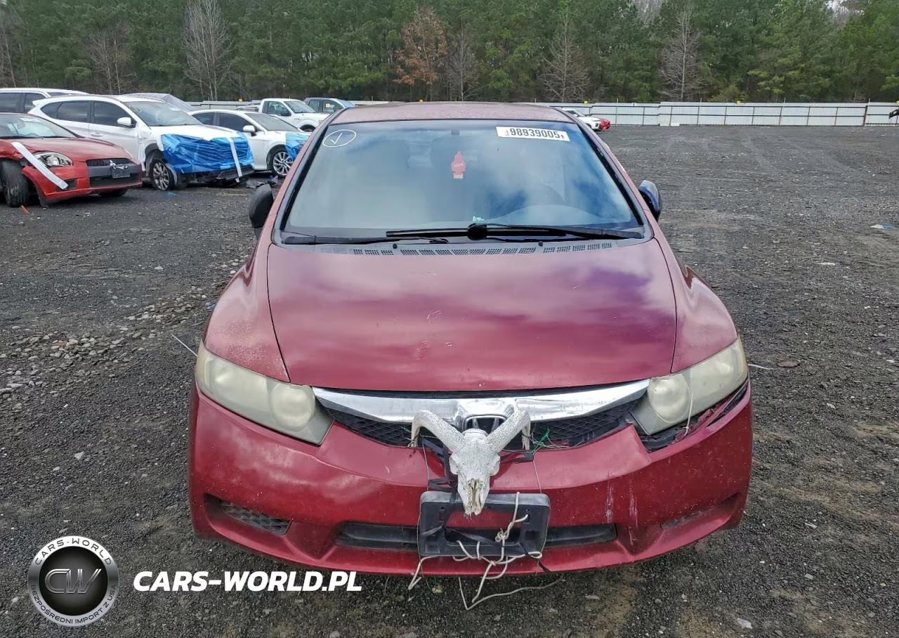 2009 Honda Civic Lx VIN:19XFA16539E025138 - 5