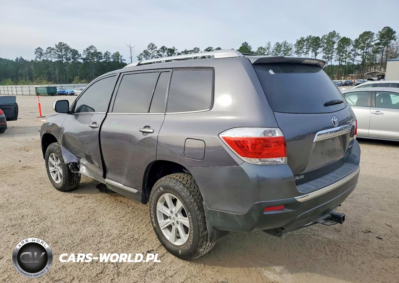 2012 Toyota Highlander Base VIN:5TDBK3EH6CS161537 - 2