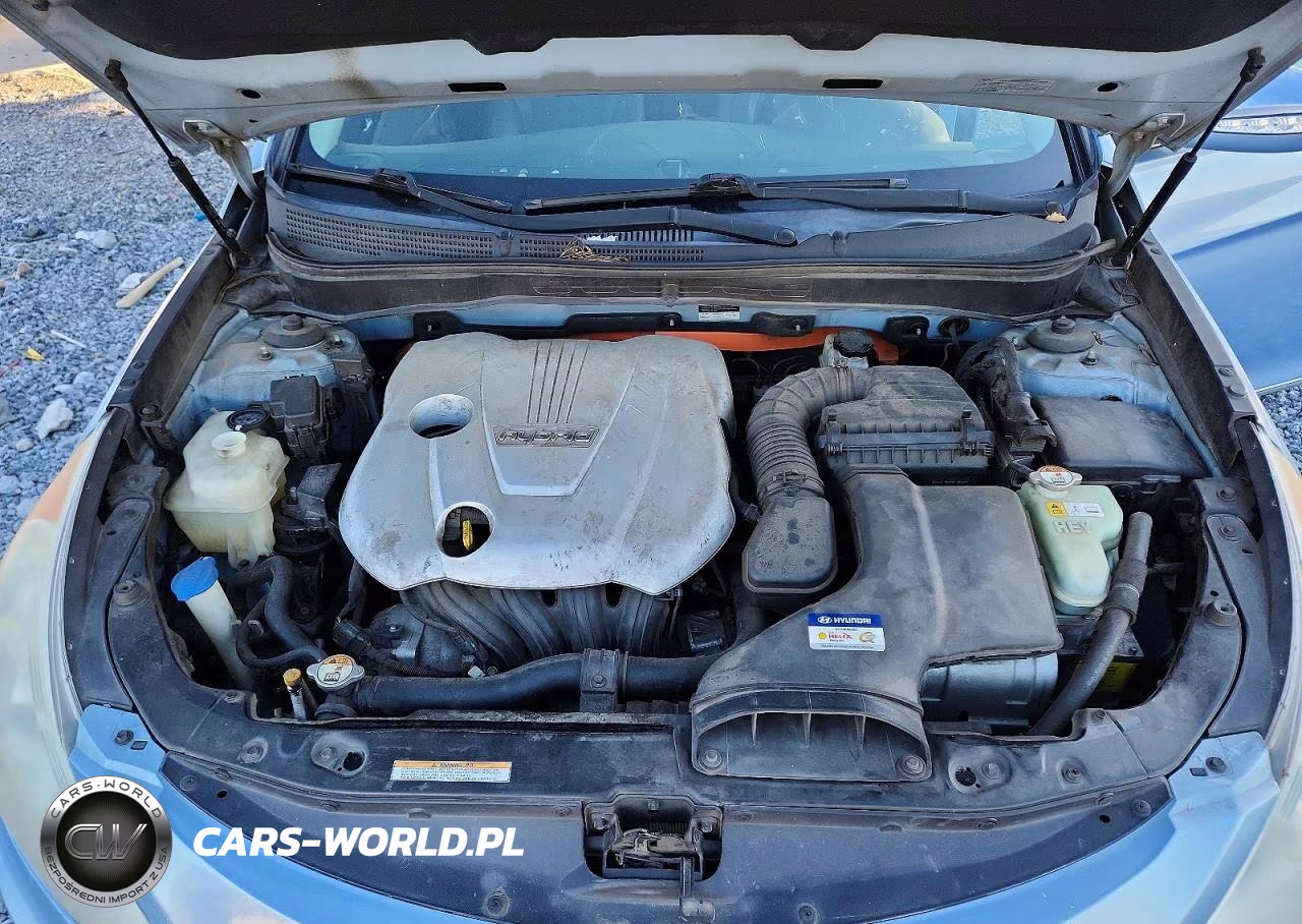 2012 Hyundai Sonata Hybrid VIN:KMHEC4A48CA043422 - 11