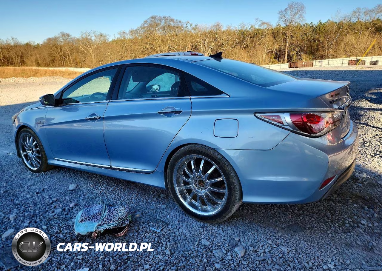 2012 Hyundai Sonata Hybrid VIN:KMHEC4A48CA043422 - 2